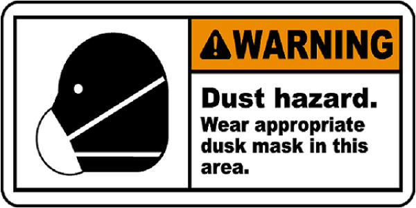 mask should be used in the area