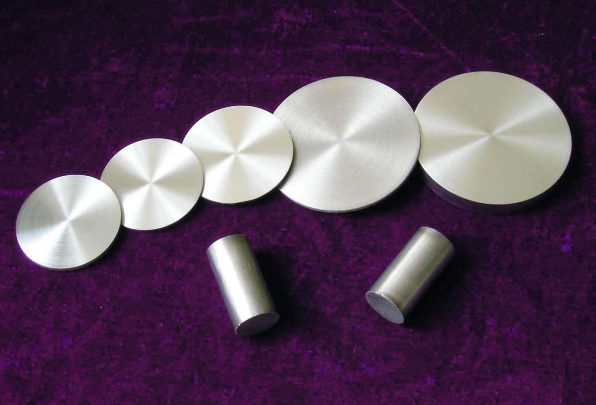 Sputtering Target Materials for Vacuum Thin Film Coating