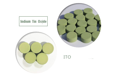 indium tin oxide evaporation pellets